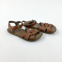 Tan Sandals - Girls - Shoe Size 1