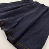 Dark Blue Denim Effect Skirt - Girls 6-7 Years