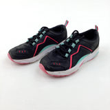 Colourful Black Trainers - Girls - Shoe Size 12.5