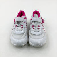 Pink & White Trainers - Girls - Shoe Size 3