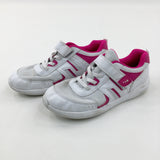 Pink & White Trainers - Girls - Shoe Size 3