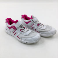 Pink & White Trainers - Girls - Shoe Size 3