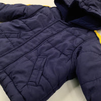 Navy Lightweight Hooded Jacket - Boys 6-9 Months