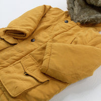 Mustard Yellow Winter Coat - Boys 9-12 Months