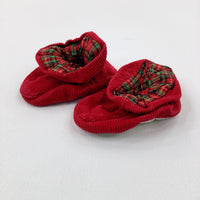 Red Cord Baby Shoes - Boys/Girls - Shoe Size 3