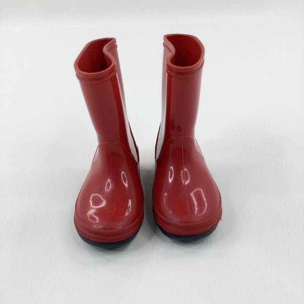 'To The Rescue' Fireman Sam Red Wellies - Boys - Shoe Size 4