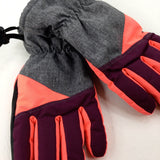 Pink & Purple Winter Gloves - Girls 7-8 Years