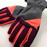 Pink & Purple Winter Gloves - Girls 7-8 Years