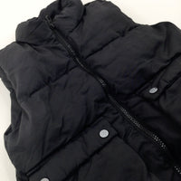 Black Padded Lightweight Gilet - Boys 2-3 Years