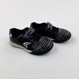 Black Trainers - Boys - Shoe Size 7.5