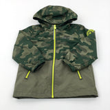 'New York' Khaki Camouflage Lightweight Jacket - Boys 3-4 Years