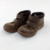 Brown Boots - Boys - Shoe Size 10.5