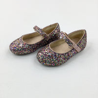 Colourful Glittery Shoes - Girls - Shoe Size 5