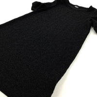 Sparkly Black Party Dress - Girls 8-9 Years