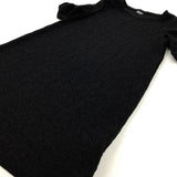 Sparkly Black Party Dress - Girls 8-9 Years