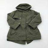 Khaki Lightweight Jacket - Girls 6-7 Years