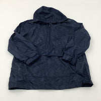 Navy Lightweight Hooded Jacket - Boys 9-10 Years