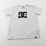 'DC' White Cotton T-Shirt - Boys 9-10 Years