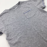 Light Grey T-Shirt - Boys 9-10 Years