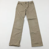 Tan Smart Trousers - Boys 9-10 Years