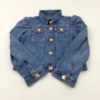 Mid Blue Denim Jacket - Girls 9-10 Years