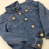 Mid Blue Denim Jacket - Girls 9-10 Years