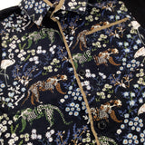 Colourful Leopards Black Shirt - Boys 2-3 Years
