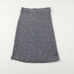 Grey Knitted Pencil Skirt - Girls 9-10 Years