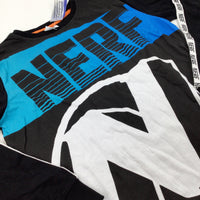 **NEW** 'Nerf' Black & White Long Sleeve Top - Boys 10-11 Years