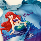 'The Little Mermaid' Ariel Sparkly Colourful Blue Swimming Costume - Girls 2-3 Years