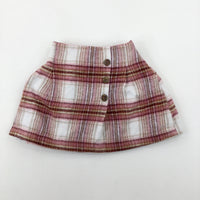 Pink Tartan Skirt - Girls 2-3 Years