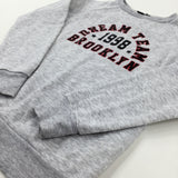 'Dream Team' Grey Sweatshirt - Boys 11-12 Years