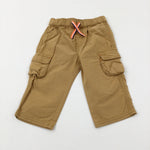 Tan Lightweight Cargo Trousers - Boys 6-9 Months