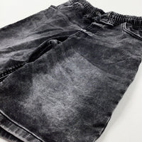 Grey Denim Shorts - Boys 11-12 Years