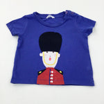 London Guard Appliqued Blue T-Shirt - Boys 6-9 Months