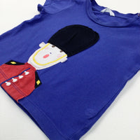 London Guard Appliqued Blue T-Shirt - Boys 6-9 Months