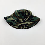 Camouflage Khaki Sun Hat - Boys 10-12 Years