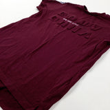 'New York City' Burgundy T-Shirt - Boys 11-12 Years