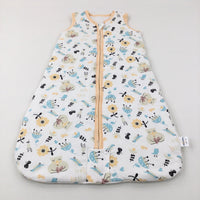 **NEW** Birds & Flowers Cream Sleeping Bag - Approx 2.5 Tog - Girls 6-9 Months