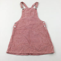 Pink Cord Dungaree Dress - Girls 11-12 Years