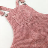 Pink Cord Dungaree Dress - Girls 11-12 Years