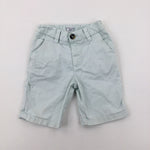 Blue Shorts With Adjustable Waist - Boys 3-4 Years