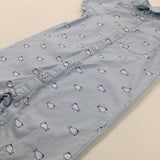 Fish Light Blue Romper - Boys 9-12 Months