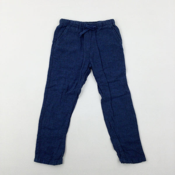 Navy Trousers - Boys 3-4 Years