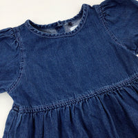Mid Blue Denim Dress - Girls 3-4 Years