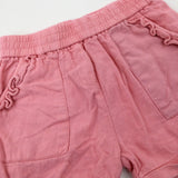 Coral Shorts - Girls 3-4 Years