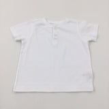 White T-Shirt - Boys 12-18 Months