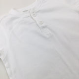 White T-Shirt - Boys 12-18 Months