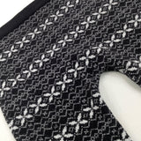 Patterned Charcoal Grey Knitted Leggings - Boys 12-18 Months