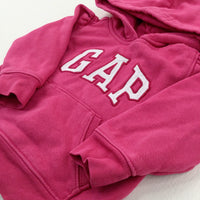 'GAP' Pink Hoodie - Girls 12-18 Months